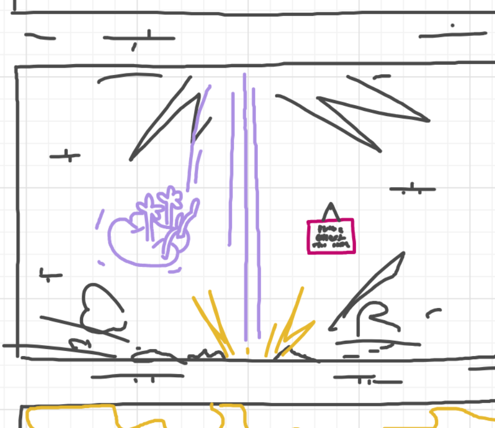 A panel from I've Been Everywhere, Man, episode nine of the Board Boards object show by Furretwalk/WalkingFurret.